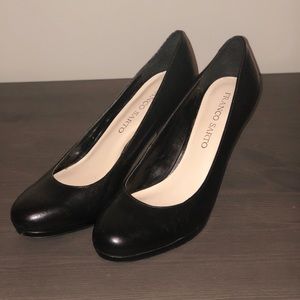 Franco Sarto Black Pumps, Size 8.5
